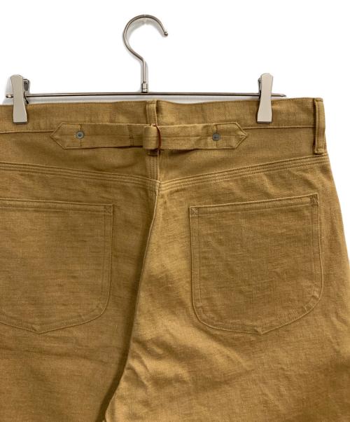 NIGEL CABOURN（ナイジェルケーボン）NIGEL CABOURN (ナイジェルケーボン) コットンパンツ ブラウン サイズ:34の古着・服飾アイテム