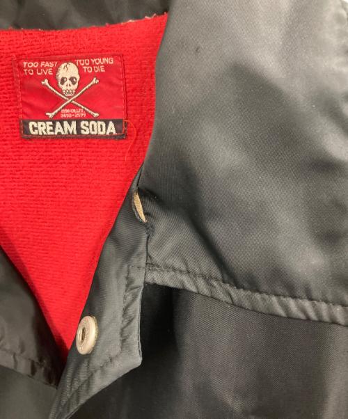 CREAM SODA（クリームソーダ）CREAM SODA (クリームソーダ) コーチジャケット ブラック サイズ:表記無しの古着・服飾アイテム