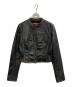DIESEL（ディーゼル）の古着「G-LOBEエ コレザージャケット」｜ブラック