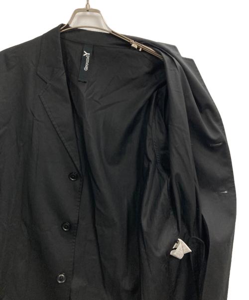 GROUND Y（グラウンドワイ）GROUND Y (グラウンドワイ) 25AW 3BS JACKET ブラック サイズ:3の古着・服飾アイテム
