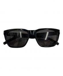 Saint Laurent Paris（サンローランパリ）の古着「ウェリントン型セルフレーム フルリム ロゴ アイウェア 001」｜ブラック