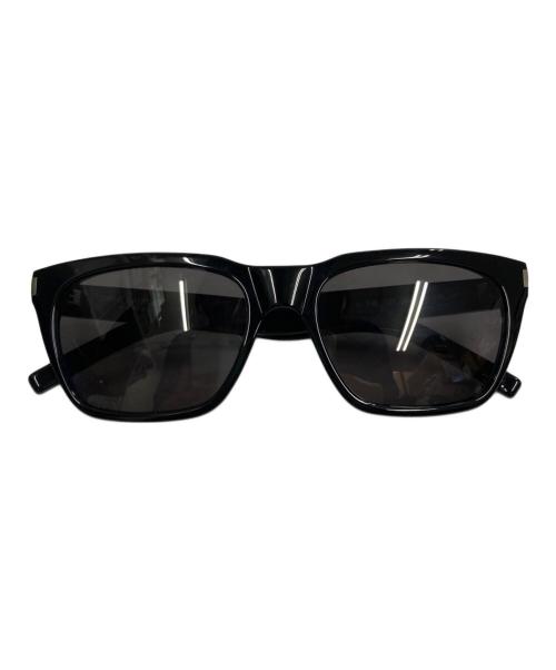 Saint Laurent Paris（サンローランパリ）Saint Laurent Paris (サンローランパリ) ウェリントン型セルフレーム フルリム ロゴ アイウェア 001 ブラック サイズ:56□18-145の古着・服飾アイテム