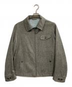 ORMEZZANOオルメザーノ）の古着「カシミヤ混スイングトップ」｜グレー