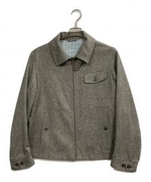 ORMEZZANO（オルメザーノ）の古着「カシミヤ混スイングトップ」｜グレー