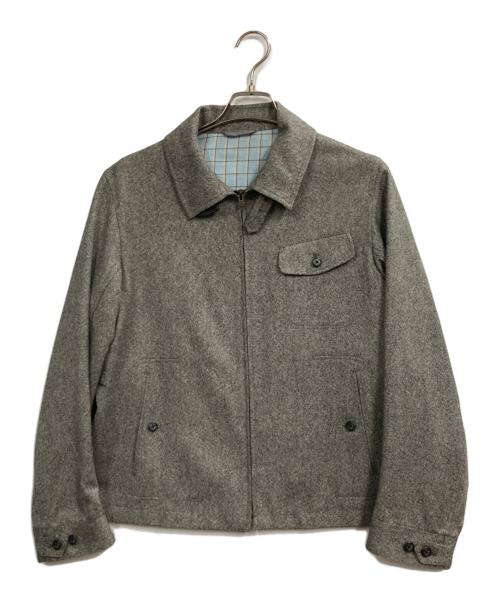 ORMEZZANO（オルメザーノ）ORMEZZANO (オルメザーノ) カシミヤ混スイングトップ グレー サイズ:Mの古着・服飾アイテム