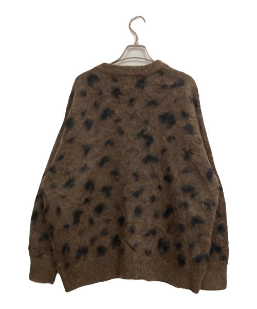 CLANE（クラネ）CLANE (クラネ) MOHAIR LOOSE KNIT CARDIGAN ブラウン サイズ:1の古着・服飾アイテム