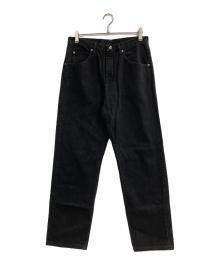 Wrangler（ラングラー）の古着「デニムパンツ」｜ブラック