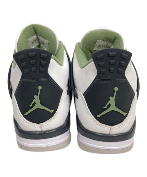 NIKE（ナイキ）NIKE (ナイキ) WMNS AIR JORDAN 4 RETRO ホワイト サイズ:23.5の古着・服飾アイテム