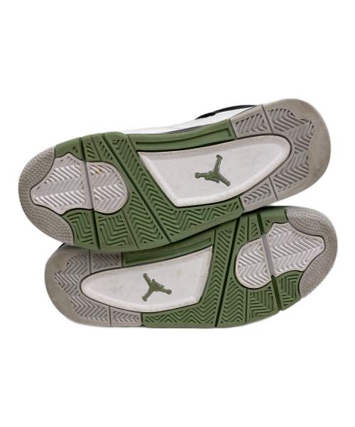 NIKE（ナイキ）NIKE (ナイキ) WMNS AIR JORDAN 4 RETRO ホワイト サイズ:23.5の古着・服飾アイテム