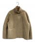 TODAYFUL（トゥデイフル）の古着「Standcollar Boa Jacket(スタンドカラーボアジャケット)」｜ベージュ