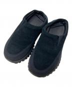 TODAYFULトゥデイフル）の古着「Vibramsole Leather Sabot(ビブラムソールレザーサボ)」｜ブラック