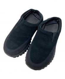 TODAYFUL（トゥデイフル）の古着「Vibramsole Leather Sabot(ビブラムソールレザーサボ)」｜ブラック