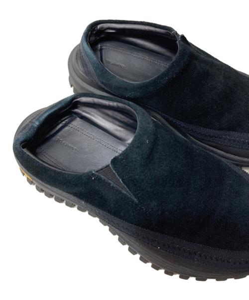 TODAYFUL（トゥデイフル）TODAYFUL (トゥデイフル) Vibramsole Leather Sabot(ビブラムソールレザーサボ) ブラック サイズ:37の古着・服飾アイテム