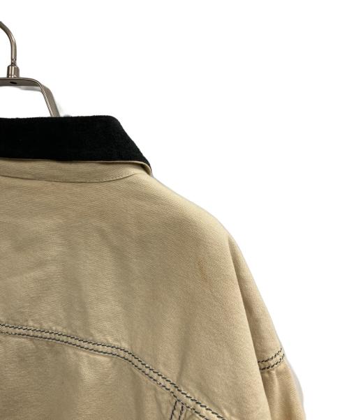 HARLEY-DAVIDSON（ハーレーダビッドソン）HARLEY-DAVIDSON (ハーレーダビッドソン) トラッカージャケット ベージュ サイズ:Lの古着・服飾アイテム