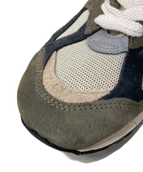 NEW BALANCE（ニューバランス）NEW BALANCE (ニューバランス) M990 GB2 オリーブ×アイボリー サイズ:25.5の古着・服飾アイテム