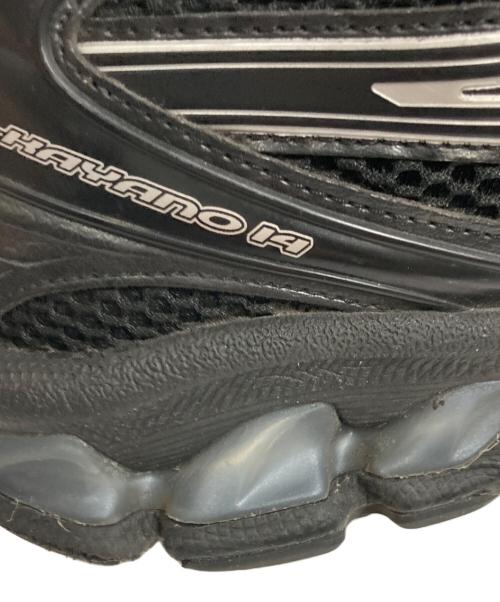 asics（アシックス）asics (アシックス) GEL-KAYANO 14 ブラック サイズ:26cmの古着・服飾アイテム