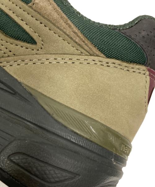 NEW BALANCE（ニューバランス）NEW BALANCE (ニューバランス) ローカットスニーカー カーキ サイズ:27.5の古着・服飾アイテム