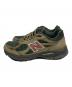 NEW BALANCE (ニューバランス) ローカットスニーカー カーキ サイズ:27.5：12000円