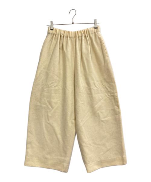 Atelier d'antan（アトリエダンタン）Atelier d'antan (アトリエダンタン) Ensor Wool Pants アイボリー サイズ:記載なし（実寸サイズを参照ください）の古着・服飾アイテム