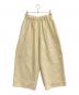 Atelier d'antan（アトリエダンタン）の古着「Ensor Wool Pants」｜アイボリー