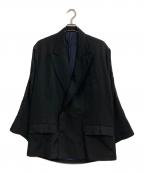 doubletダブレット）の古着「19AW LINED CHAOS EMBROIDERY TAILORED JKT」｜ブラック