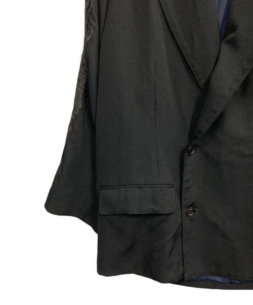 doublet（ダブレット）doublet (ダブレット) 19AW LINED CHAOS EMBROIDERY TAILORED JKT ブラック サイズ:Mの古着・服飾アイテム