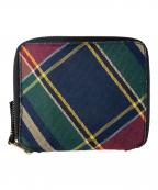 COMME des GARCONSコムデギャルソン）の古着「TARTAN PATCHWORK WALLET」｜マルチカラー