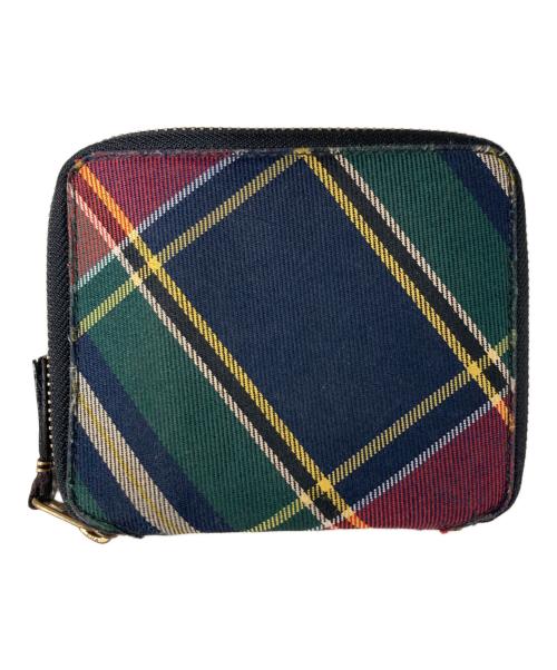 COMME des GARCONS（コムデギャルソン）COMME des GARCONS (コムデギャルソン) TARTAN PATCHWORK WALLET マルチカラーの古着・服飾アイテム
