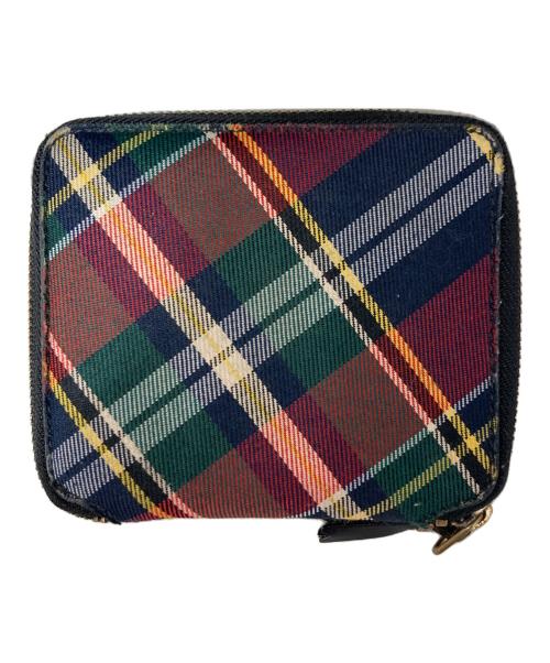 COMME des GARCONS（コムデギャルソン）COMME des GARCONS (コムデギャルソン) TARTAN PATCHWORK WALLET マルチカラーの古着・服飾アイテム