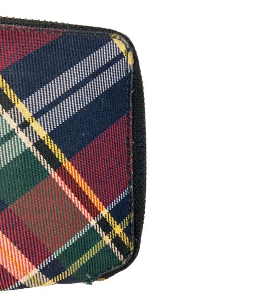 COMME des GARCONS（コムデギャルソン）COMME des GARCONS (コムデギャルソン) TARTAN PATCHWORK WALLET マルチカラーの古着・服飾アイテム
