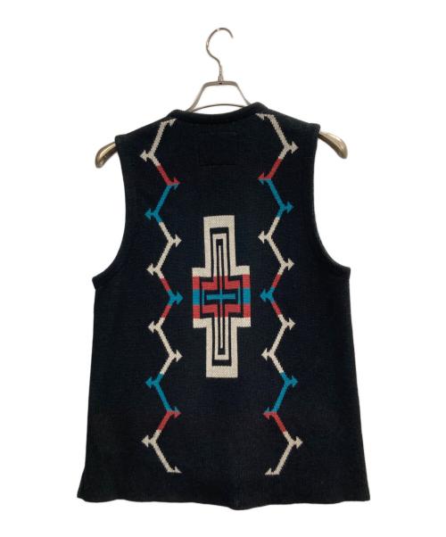 JELADO（ジェラード）JELADO (ジェラード) サンタフェニットベスト ブラック サイズ:Mの古着・服飾アイテム