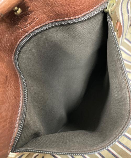 IL BISONTE（イル ビゾンテ）IL BISONTE (イル ビゾンテ) レザートートバッグ ブラウンの古着・服飾アイテム