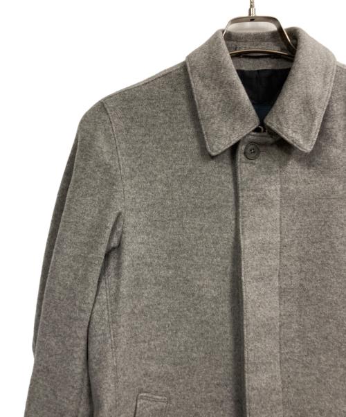 HERNO（ヘルノ）HERNO (ヘルノ) PRODUZ LAVJAP / 比翼カシミヤコート グレー サイズ:44の古着・服飾アイテム