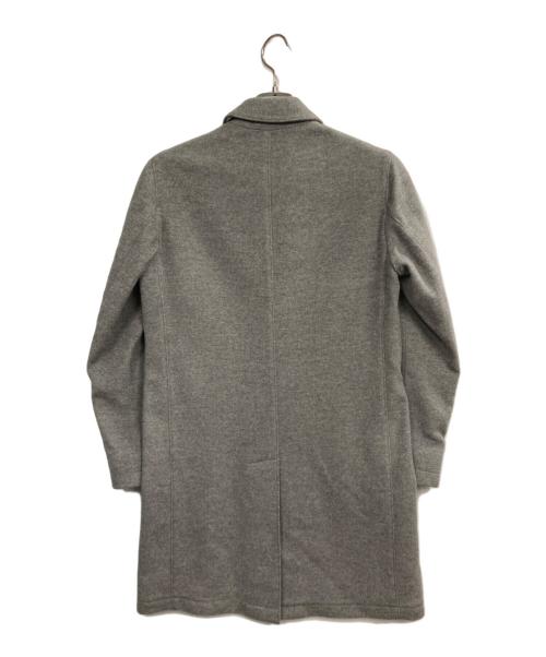 HERNO（ヘルノ）HERNO (ヘルノ) PRODUZ LAVJAP / 比翼カシミヤコート グレー サイズ:44の古着・服飾アイテム