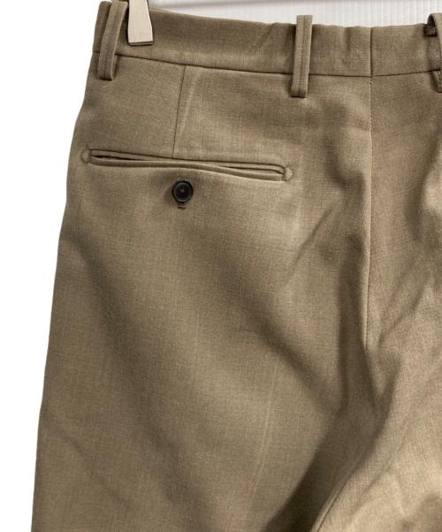 YLEVE（イレーヴ）YLEVE (イレーヴ) VINTAGE PIGMENTDYE WOOL TACK TROUSERS ベージュ サイズ:3の古着・服飾アイテム