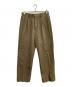 YLEVE（イレーヴ）の古着「VINTAGE PIGMENTDYE WOOL TACK TROUSERS」｜ベージュ