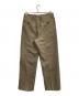 YLEVE (イレーヴ) VINTAGE PIGMENTDYE WOOL TACK TROUSERS ベージュ サイズ:3：20000円