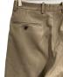 中古・古着 YLEVE (イレーヴ) VINTAGE PIGMENTDYE WOOL TACK TROUSERS ベージュ サイズ:3：20000円