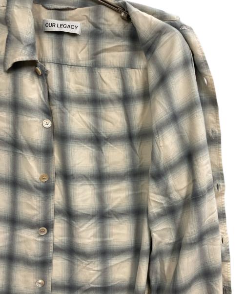OUR LEGACY（アワーレガシー）OUR LEGACY (アワーレガシー) 26SS Every shirts アイボリースカイブルー サイズ:44の古着・服飾アイテム