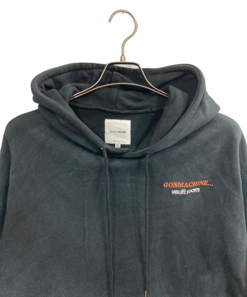 vault room（ボルトルーム）vault room (ボルトルーム) GON MACHINE HOODIE ブラック サイズ:XLの古着・服飾アイテム