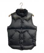 RockyMountainFeatherBed×BEAMSロッキーマウンテンフェザーベッド×ビームス）の古着「クリスティダウンベスト」｜ブラック