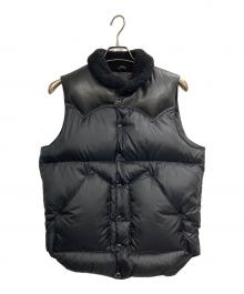 RockyMountainFeatherBed×BEAMS（ロッキーマウンテンフェザーベッド×ビームス）の古着「クリスティダウンベスト」｜ブラック