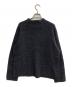 MARGARET HOWELL (マーガレットハウエル) TWISTED CASHMERE WOOL ニット グレー サイズ:2：5000円