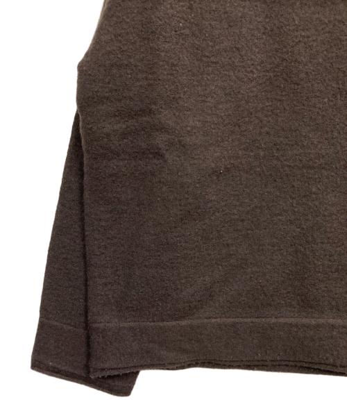 MHL（マーガレットハウエル）MHL (マーガレットハウエル) FELTED ROUGH WOOL ハイネックニット ブラウン サイズ:2の古着・服飾アイテム