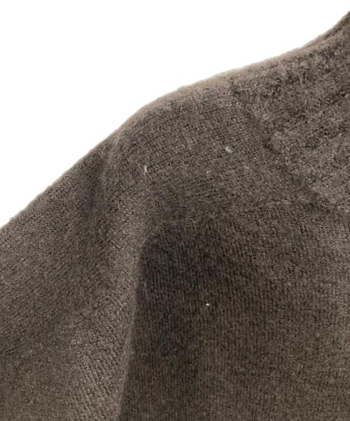 MHL（マーガレットハウエル）MHL (マーガレットハウエル) FELTED ROUGH WOOL ハイネックニット ブラウン サイズ:2の古着・服飾アイテム