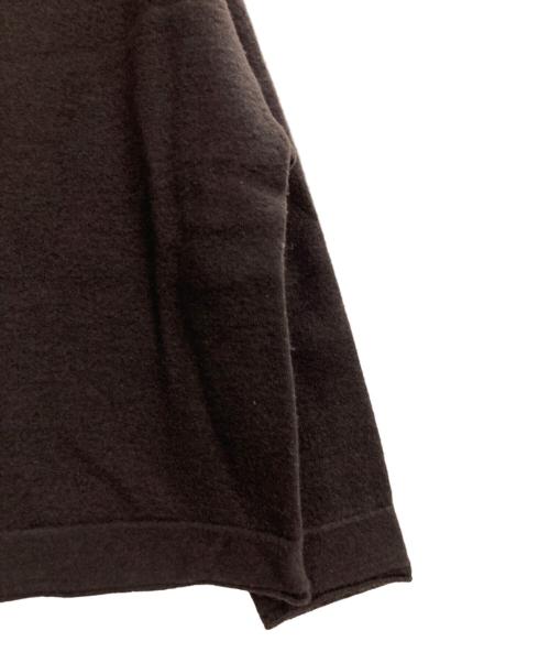MHL（マーガレットハウエル）MHL (マーガレットハウエル) FELTED ROUGH WOOL ハイネックニット ブラウン サイズ:2の古着・服飾アイテム