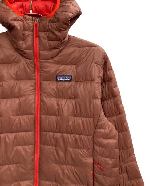 Patagonia（パタゴニア）Patagonia (パタゴニア) マイクロ・パフ・フーディ ブラウン サイズ:Sの古着・服飾アイテム