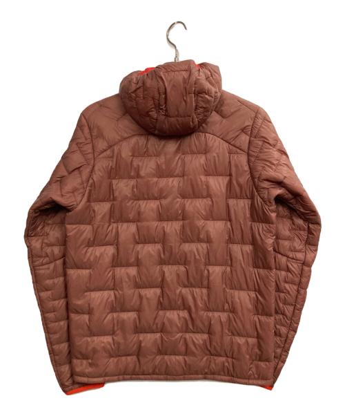 Patagonia（パタゴニア）Patagonia (パタゴニア) マイクロ・パフ・フーディ ブラウン サイズ:Sの古着・服飾アイテム