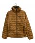 Patagonia（パタゴニア）の古着「ナノ パフ フィッツロイ トラウト フーディ」｜ゴールド