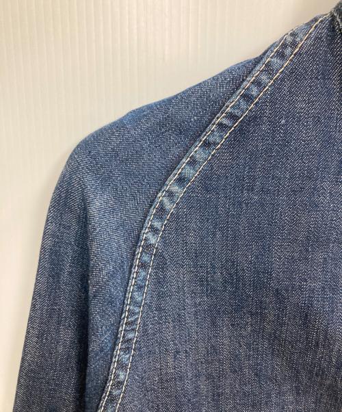 F.O.B FACTORY（エフオービー ファクトリー）F.O.B FACTORY (エフオービー ファクトリー) カバーオール インディゴ サイズ:Lの古着・服飾アイテム